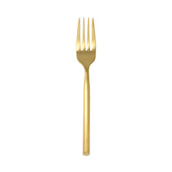 Capri Brushed Gold Table Fork
