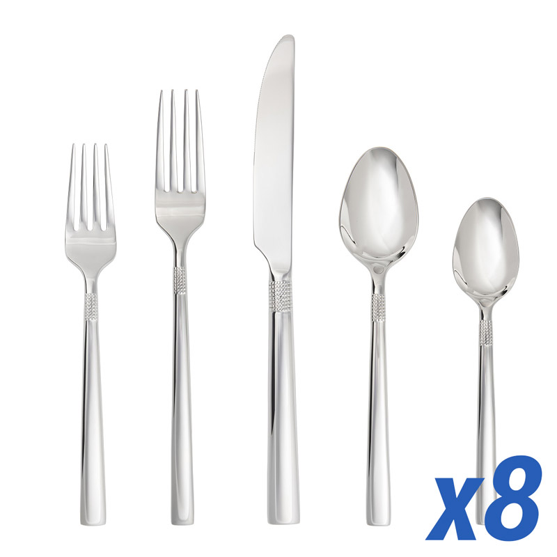 Sonia 40 Piece Service for 8, No Stamp