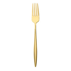 Constantin Brushed Gold Table Fork