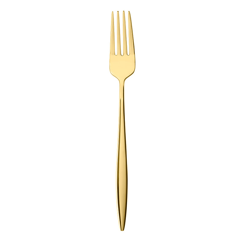 Constantin Brushed Gold Table Fork