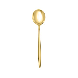A photo of Constantin Brushed Gold Tea/Coffee Spoon