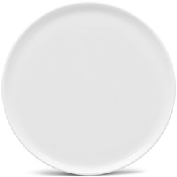 A photo of Colortex Stone White Round Platter, Stax
