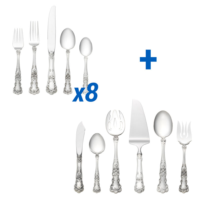Buttercup 46pc Dinner Set, Oval Soup
