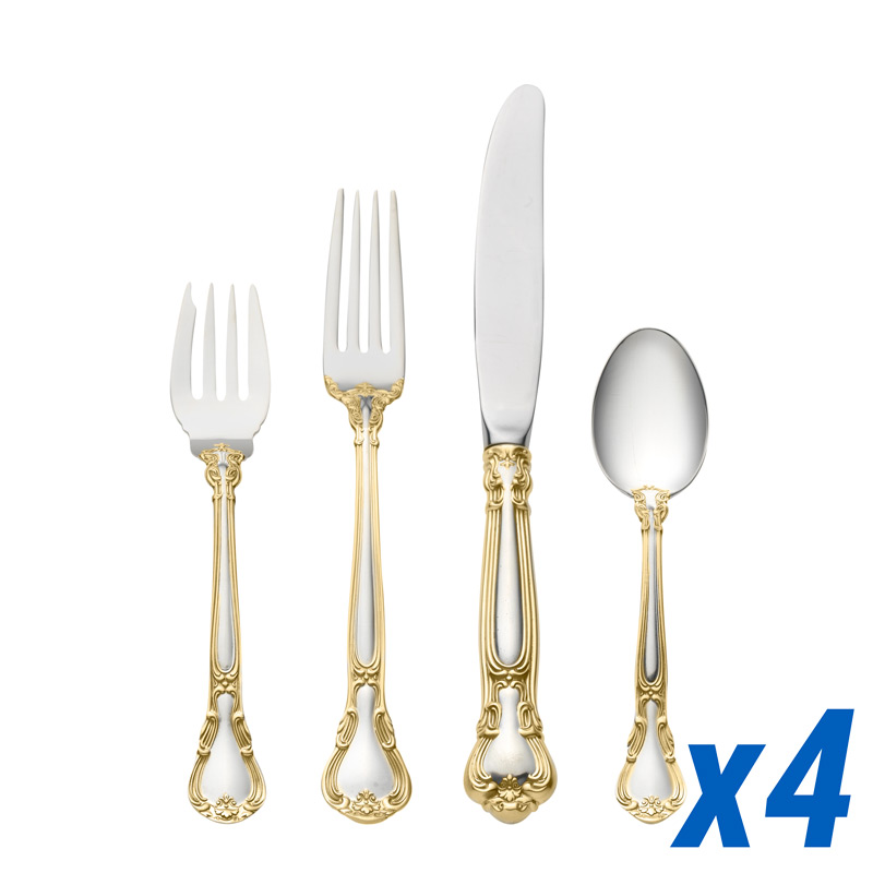 Chantilly Gold 20pc Starter Set, Place Size