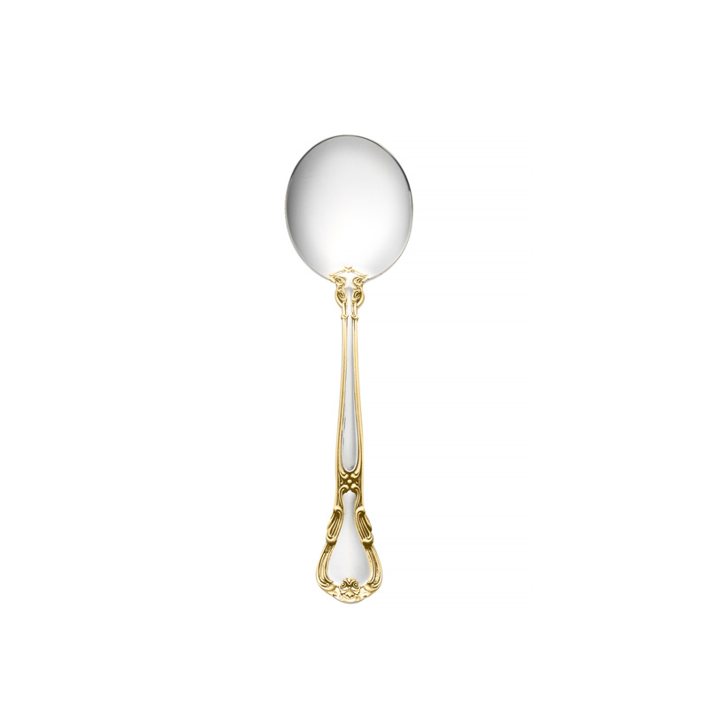 Chantilly Gold Cream Soup Spoon
