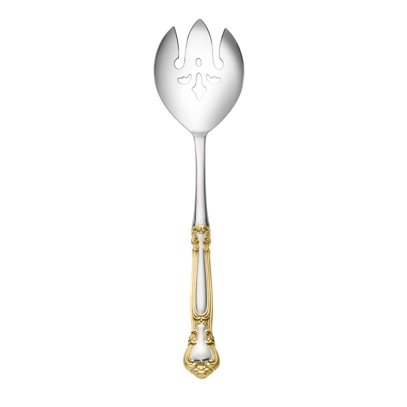 Chantilly Gold Salad Serving Fork, HH