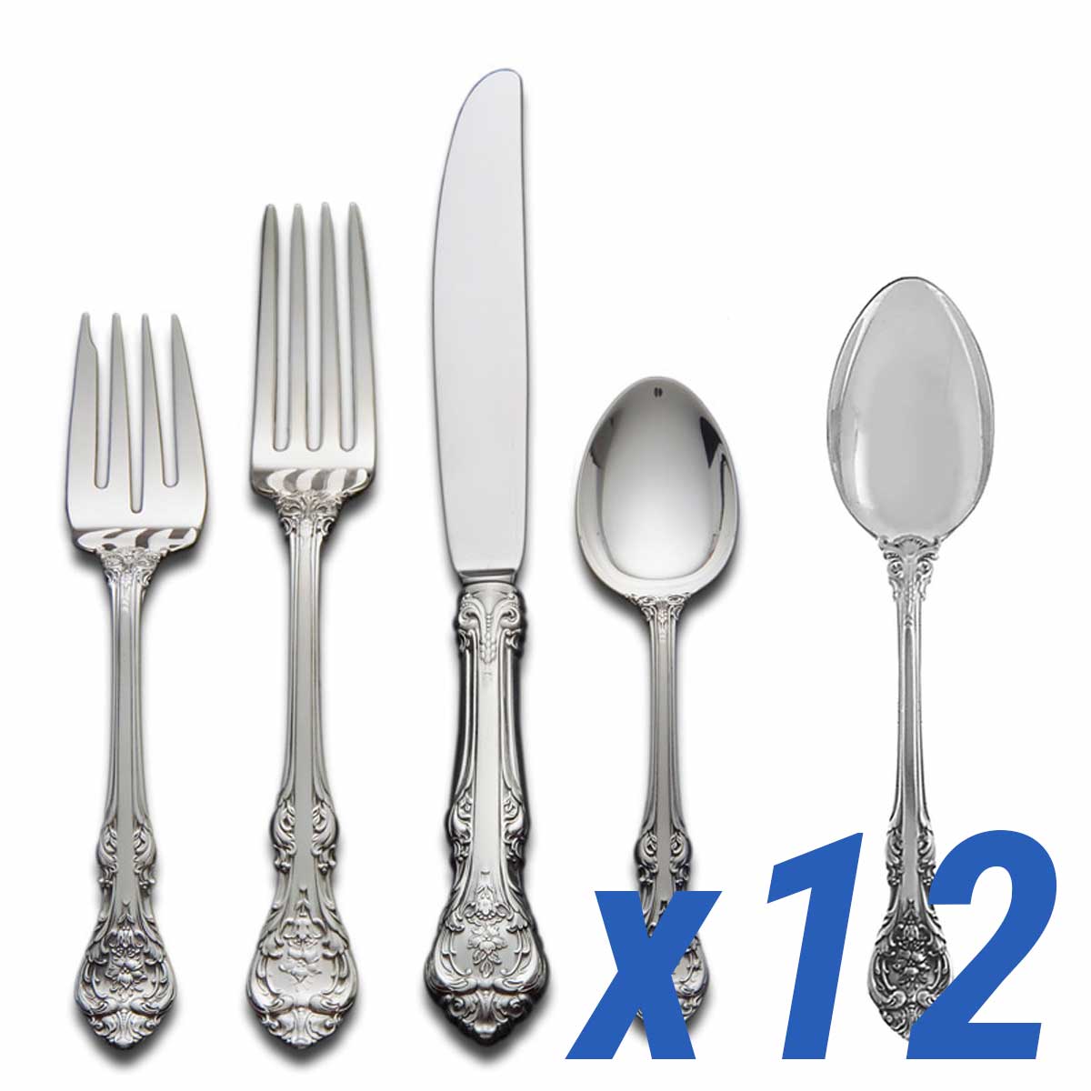 66pc Set for 12, Place Size, Oval Soup