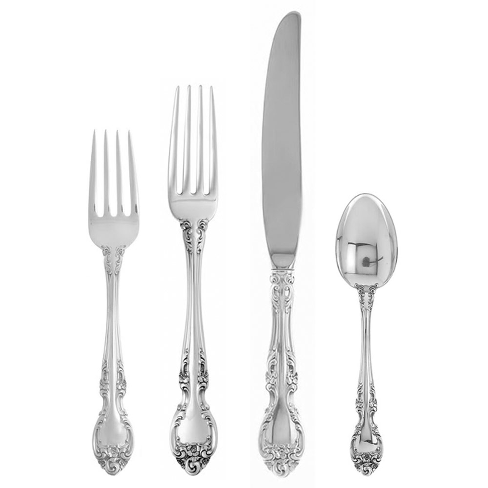 4pc Dinner Setting Gorham Melrose