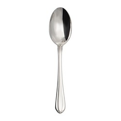 A photo of Melon Bud Frosted Serving Spoon