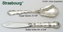 Butter Serving Knife, HH