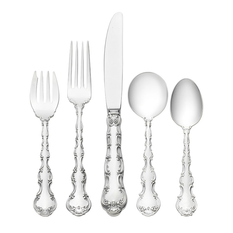 Strasbourg 5pc Place Setting, Cream Soup
