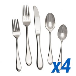 Studio 20 piece service for 4 by Gorham