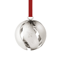 A photo of 2024 Silver Ball Ornament