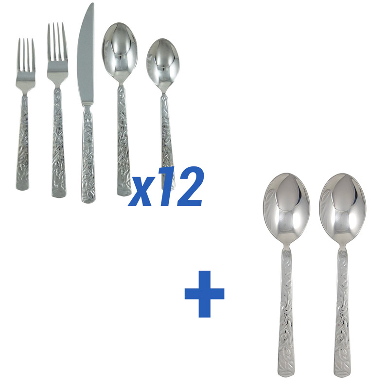 Mercury 62pc Service for 12