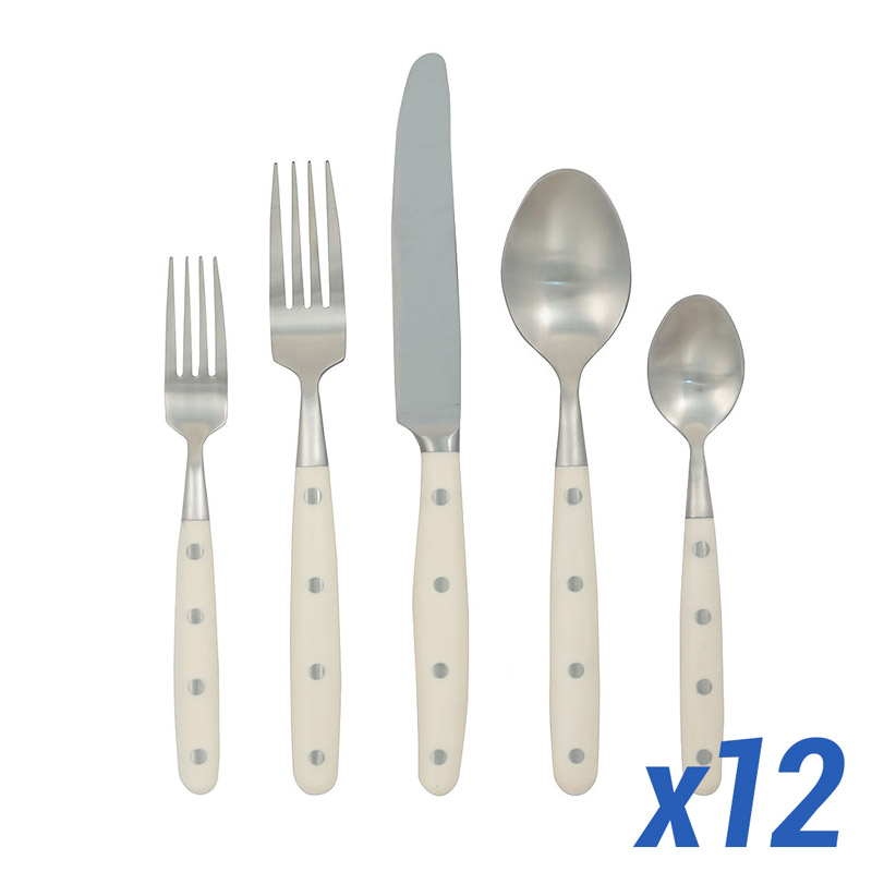 Lyon Ivory 60pc Service for 12