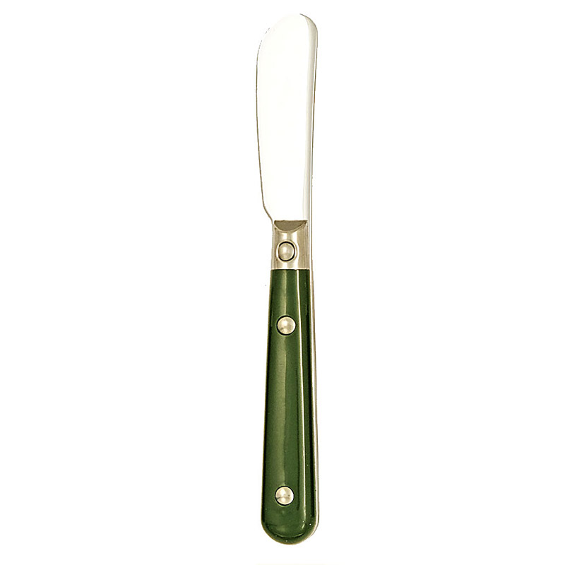 Le Prix Moss Green Butter Spreader