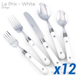 A photo of Le Prix White 60pc Service for 12
