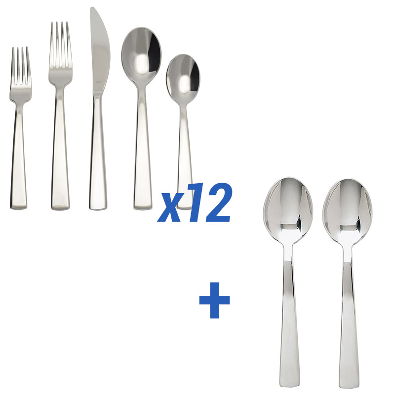 Burton 62pc Service for 12