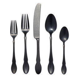 A photo of Ebony 5 Piece Place Setting