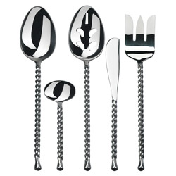 A photo of Silver Tear 5 Piece Hostess Set