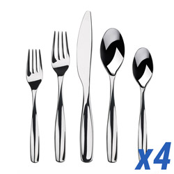 A photo of Luna 20 Piece Service for 4