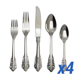 A photo of 20th Century Baroque 20pc Service for 4