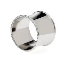 A photo of Round Beaded Napkin Ring, Single