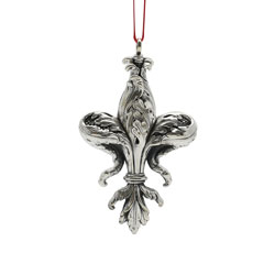 A photo of Fleur de Lis Pendant Ornament, 1st Ed.