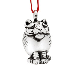 A photo of Chinese Zodiac Tiger Pendant Ornament