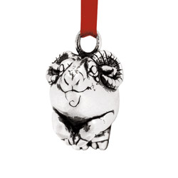 A photo of Chinese Zodiac Sheep Pendant Ornament