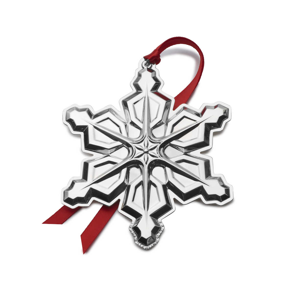 Gorham 2023 Sterling Silver Snowflake Ornament, 54th Edition