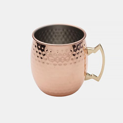 A photo of Hammered Moscow Mule Mug 18oz