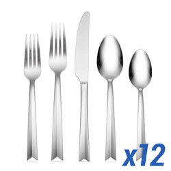 A photo of Moxie 60pc Service for 12