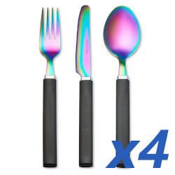 Rainbow Titanium 12pc Service for 4