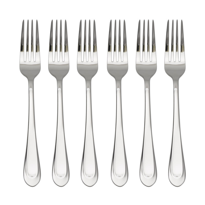 Alessi Mirror Dinner Fork Set of 6