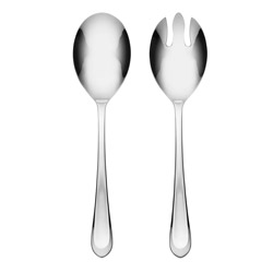 A photo of Alessi Mirror 2 Piece Salad Server Set
