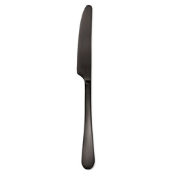 Mirabella Satin Gunmetal Dinner Knife