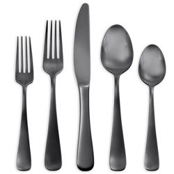 A photo of Opera Gunmetal 5pc Place Setting
