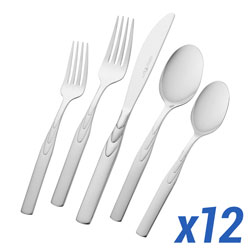 A photo of Rapture 65 Piece Service for 12