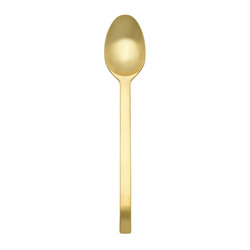 Spiga Gold Matte Oval Soup Spoon