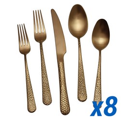 A photo of Montana Copper 40pc Service for 8