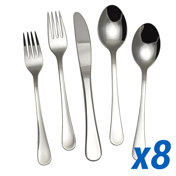 Portofino 40pc Service for 8