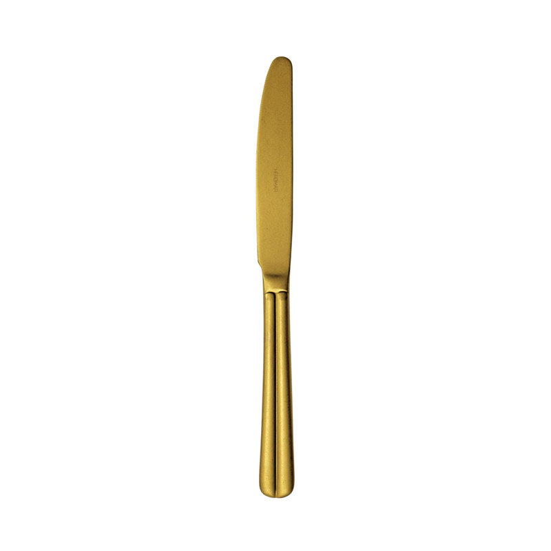 Brooklyn Gold Matte Dinner Knife
