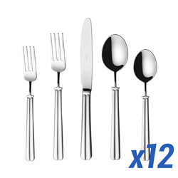 A photo of Brooklyn Matte 60pc Service for 12