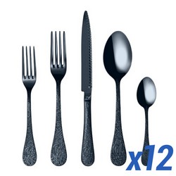 A photo of Betty Blue PVD 60pc Service for 12