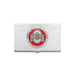 A photo of Business Card Case, Ohio State, Color
