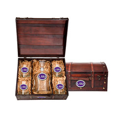 A photo of Decanter Chest Set, LA State, Color