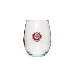 A photo of Stemless Goblet, Ohio State, Color