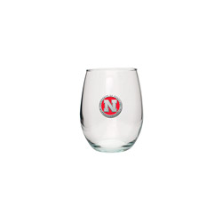 A photo of Stemless Goblet, University of Nebraska, Color