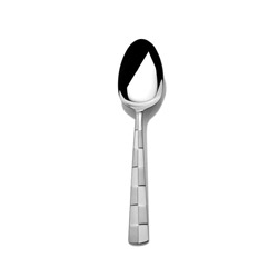 Checkered Frost Oval Soup Spoon